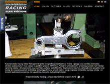 Tablet Screenshot of krasnobrodzka-racing.com